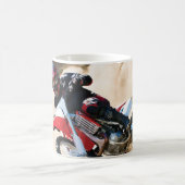 Mug coussin de motocross (Centre)