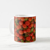 Mug Coussin de Pin/tomate minuscule (Devant gauche)