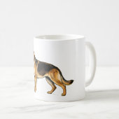 Mug Coussin double face avec Bergère Allemande (Devant droit)
