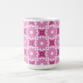 Mug Coussin PP 80 : 2 sur 3 fleurs roses (Centre)