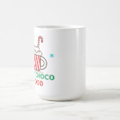 Mug coussin rond mignon mood choco menthe (Centre)