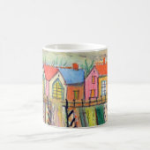 Mug Coussins de café à l'aquarelle unique (Centre)