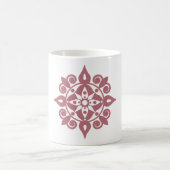 Mug Coussins ronds Mandala Design frais (Centre)
