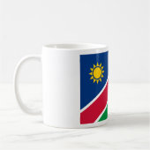 Mug Coût bas ! Drapeau de la Namibie (Gauche)
