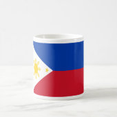 Mug Coût bas ! Drapeau de Philippines (Centre)