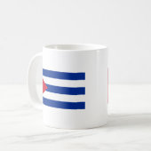 Mug Coût bas ! Drapeau du Cuba (Devant gauche)