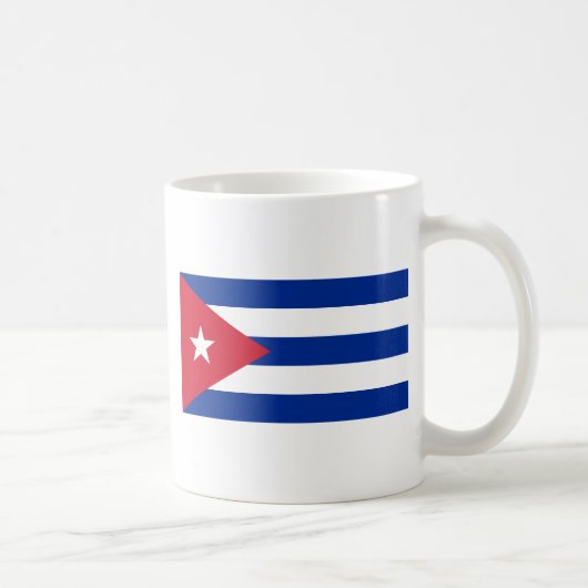 Mug Coût bas ! Drapeau du Cuba (Droite)