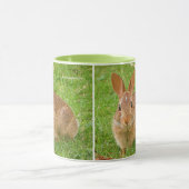 Mug Couteau Bunny Chewing Greens sur le Golf Fairway (Centre)