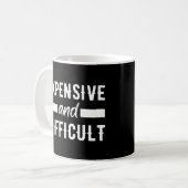 Mug Coûteux et difficiles (Devant gauche)