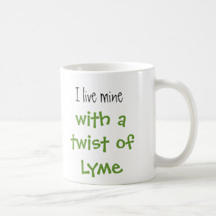 Mug coutil, je vis les miens, avec une torsion de Lyme