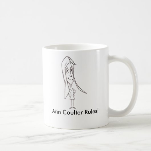 Mug Coutre, règles d'Ann Coulter ! (Droite)