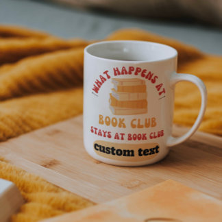 Mug coutume Ce qui se passe à Book Club Séjourne à la 