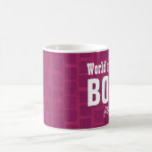 Mug Coutume fuchsia V21D de briques du PATRON le plus (Centre)