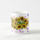 Mug Coutume Havanaise Lover Sunflower Trainer Floral (Centre)