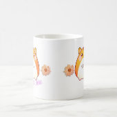 Mug Coutume mignonne de hamster de Kawaii (Centre)