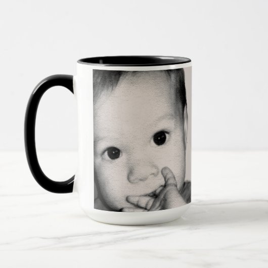 Mug Coutume parfaite de cadeau de fête des pères - (Gauche)