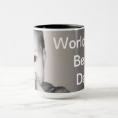 Mug Coutume parfaite de cadeau de fête des pères - (Centre)