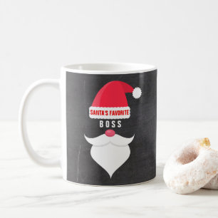 Mug Coutume préférée du patron de Père Noël de Noël