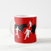Mug Coutume, San Fermin Pamplona, course de (Devant gauche)