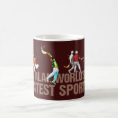 Mug Coutume, sport Basque Jai Alai/logo de Cesta Punta (Centre)