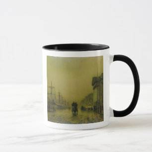 Mug Coutumes H de docks de John Atkinson Grimshaw  