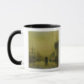 Mug Coutumes H de docks de John Atkinson Grimshaw | (Gauche)