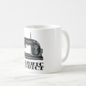 Mug Couture - Addict de tissu (Devant droit)