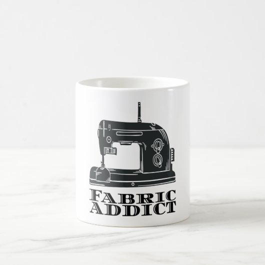 Mug Couture - Addict de tissu (Centre)