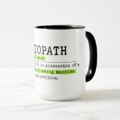 Mug Couture Drôle (Devant droit)