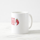Mug Couture - J'ai eu 99 problèmes mais un coup n'est (Devant droit)