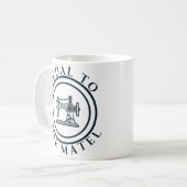 Mug Couturière à fond (Devant gauche)