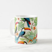 Mug Couvert de Toucan Tropical (Devant gauche)