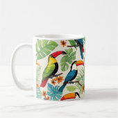 Mug Couvert de Toucan Tropical (Gauche)
