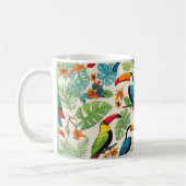 Mug Couvert de Toucan Tropical (Gauche)