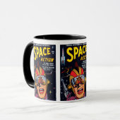 Mug Couverture de bande dessinée de science-fiction vi (Devant gauche)