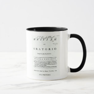 Mug Couverture de la musique de feuille