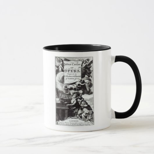 Mug Couverture de la musique de feuille pour Jules (Droite)