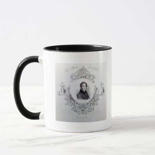 Mug Couverture de la musique de feuille pour un (Gauche)