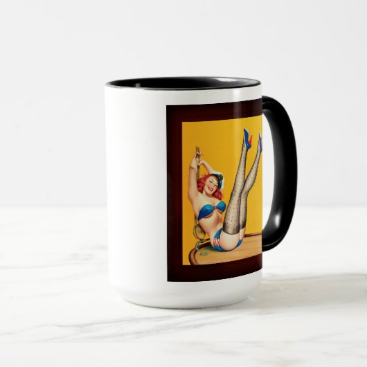 Mug Couverture de la pâte à modeler par Peter Driben (Devant droit)