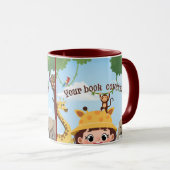Mug Couverture de livre | Promotion de lancement de li (Devant droit)