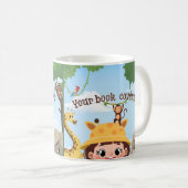 Mug Couverture de livre | Promotion de lancement de li (Devant droit)