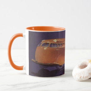 Mug Couverture de magazine automobile vintage, voiture