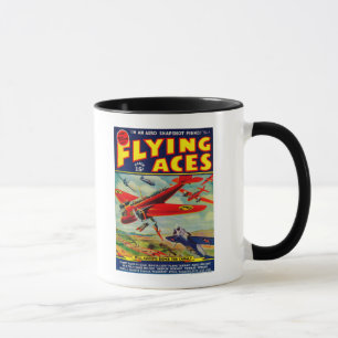 Mug Couverture de magazine d'as de vol 3