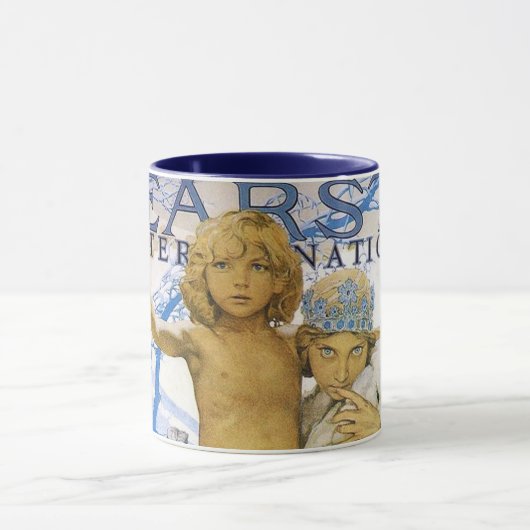 Mug Couverture du magazine, Alphonse Mucha (Centre)