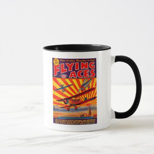 Mug Couverture du magazine Flying Aces 2 (Droite)