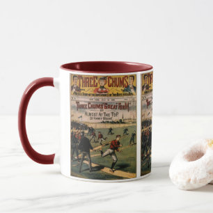 Mug Couverture du magazine Vintage Sports Baseball Thr