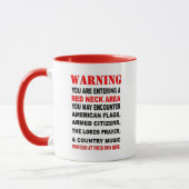 MUG COUVERTURE ROUGE (Gauche)