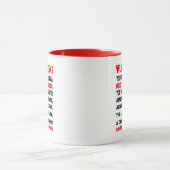 MUG COUVERTURE ROUGE (Centre)