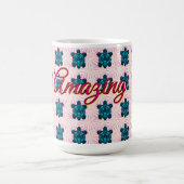 Mug Couverture Sherpa à motif tortue personnalisé (Centre)