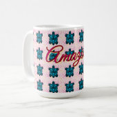 Mug Couverture Sherpa à motif tortue personnalisé (Devant gauche)